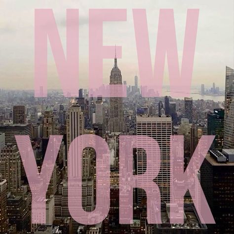 2016 Pink Aesthetic, Nyc Dream, New York Or Nowhere, Nyc Baby, L Wallpaper, Welcome To New York, Nyc Girl, New York Life, Nyc Life