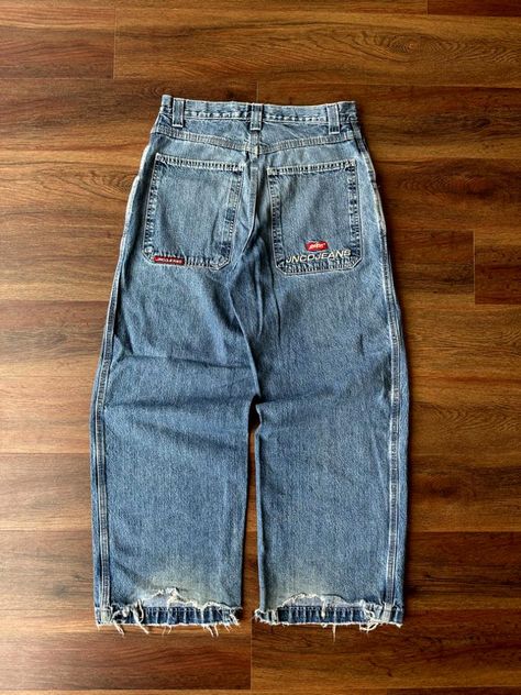 Jancos Jeans, Vintage Baggy Jeans, Jnco Jeans, Mode Hippie, 90s Baggy, 90s Jeans, Baggy Clothes, Guys Clothing Styles, 2000s Fashion Outfits