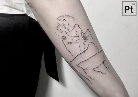 Schiele sketch Klimt Tattoo, Nyc Tattoo, Unicorn Tattoos, Hip Tattoos Women, Tattoos For Lovers, Drawing Tattoo, Egon Schiele, Old Tattoos, Real Tattoo