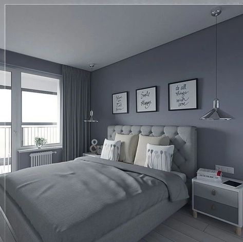 Grey Ceiling White Walls, Grey Bedroom Colors, Grey Room Decor, Living Room Wall Color, Bedroom Color Combination, Grey Interior Design, Bedroom Wall Designs, Apartment Living Room Design, Bedroom Wall Colors