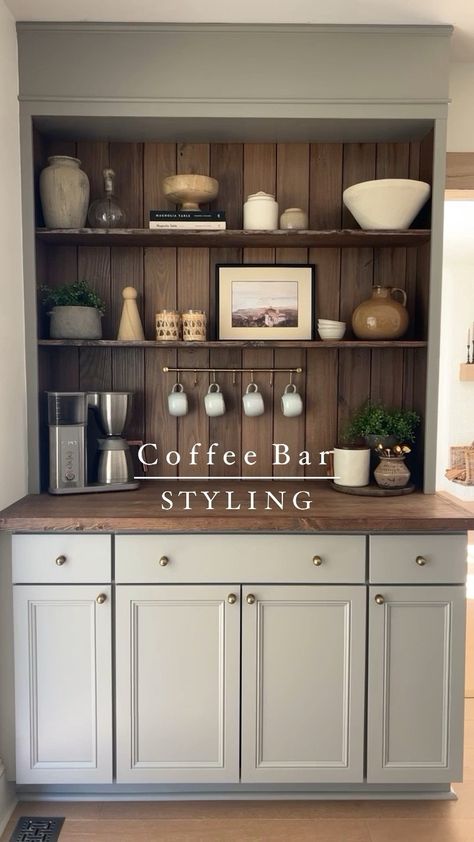 Café Specialty Drip Coffee Maker curated on LTK Neutral Coffee Bar, Kitchen Hutch Diy, Coffee Bar Hutch, Terracotta Urn, Coffee Bar Wall, Pantry Inspiration, Coffee Cabinet, Coffee Station Kitchen, Coffee Bar Station