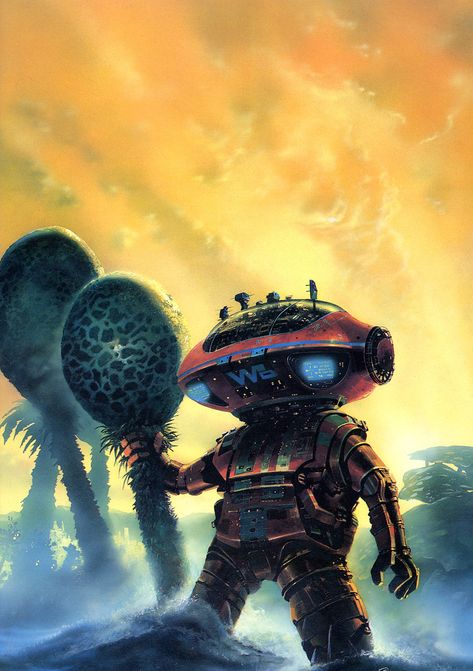 Chris Foss: Robots of Dawn Chris Foss, Science Fiction Artwork, 70s Sci Fi Art, Arte Peculiar, Scifi Fantasy Art, Science Fiction Illustration, Sf Art, Michael Johnson, Classic Sci Fi