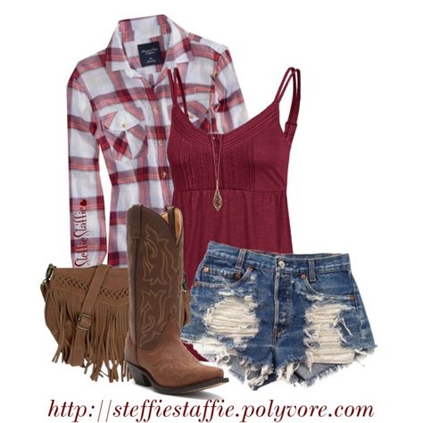 Small Town Country Girl by steffiestaffie, via Polyvore Mode Country, Country Outfit, Country Style Outfits, Cute Country Outfits, Looks Country, Country Girls Outfits, Estilo Country, Country Girl Style, Country Fashion