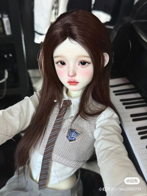 Human Doll, Bjd Dolls Girls, Doll Aesthetic, Fantasy Art Dolls, Doll Makeup, Realistic Dolls, Smart Doll, Japanese Dolls, Anime Dolls