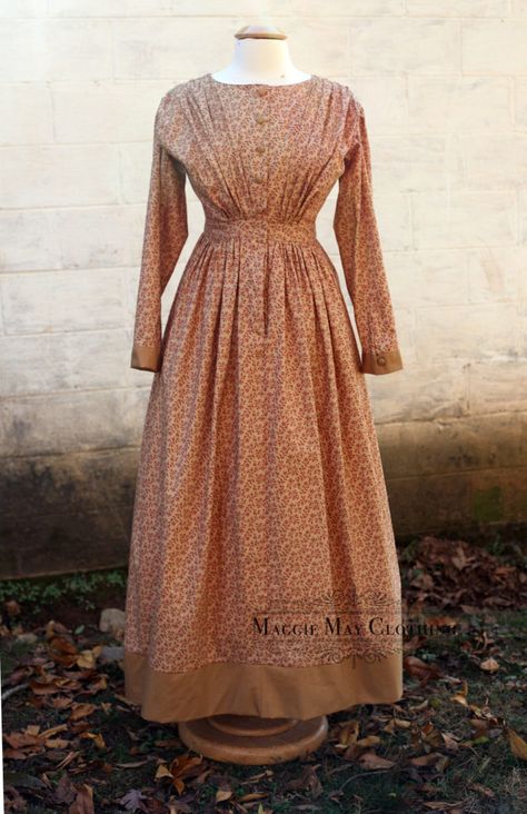 Frontier Women Clothing, 1840 Dress, Lily Manga, 1880s Dress, 1840s Dress, 1890s Dress, Kingsport Tennessee, Pioneer Dress, Working Dresses