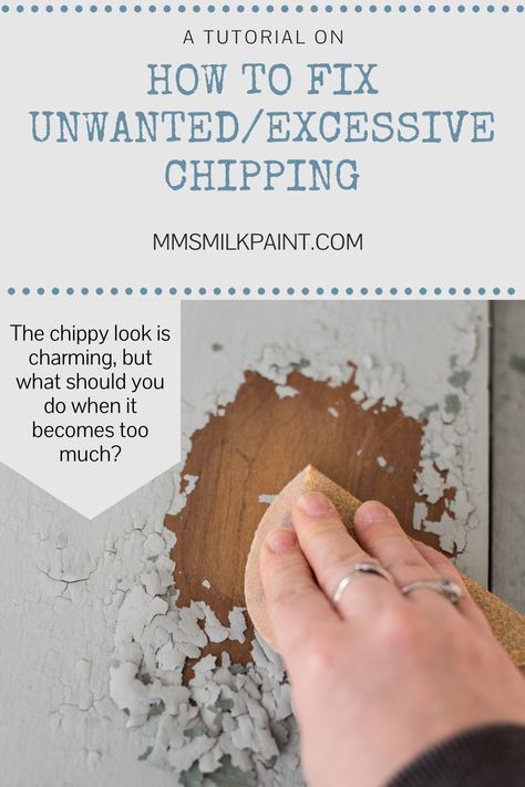 How To Fix Unwanted or Excessive Chipping — Miss Mustard Seed's Milk Paint Milk Paint Diy, Milk Paint Furniture, Old Milk Cans, Chipped Paint, Old Mirrors, Furniture Flipping, Miss Mustard Seeds, Paint Can, Paint Remover