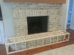 Fireplace Baby Proof Fireplace Protector, Childproof Fireplace, Fireplace Remodel Ideas, Baby Proof Fireplace, Brick Fireplace Remodel, Brick Fireplace Ideas, Fireplace Safety, Simple Fireplace, Fireplace Seating