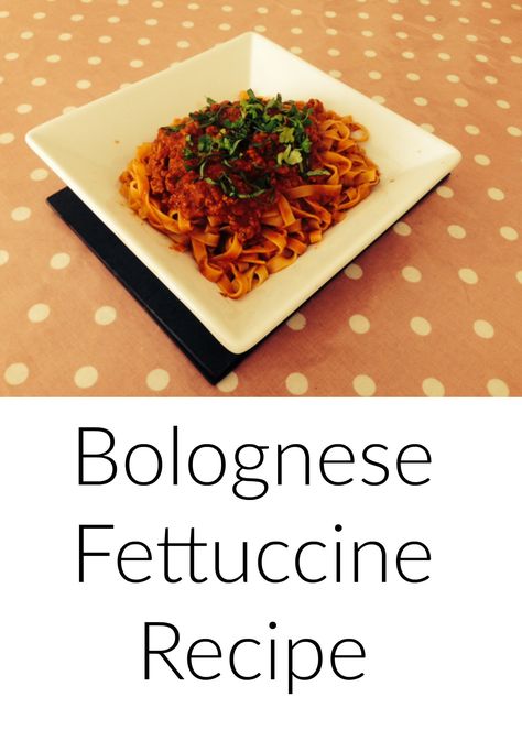 bolognese fettuccine recipe Italian Bolognese, Vegetarian Bolognese, Fettuccine Recipe, Italian Cookbook, Fettuccine Recipes, Recipe Challenge, Fettuccine Pasta, Bolognese Recipe, Family Lunch