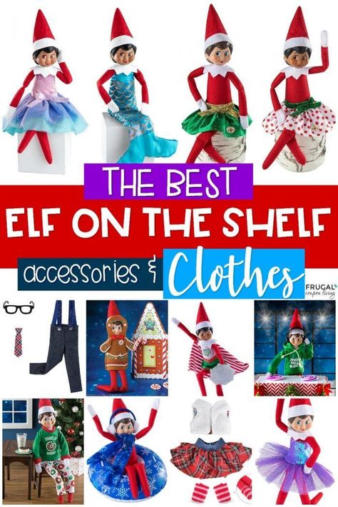 Want to dress your Scout Elf doll? We have your solution. Elf on the Shelf Clothes, Elf on the SHelf Outfits, Elf on the Shelf Costumes, Elf on the Shelf Printables and more! New Elf on the Shelf ideas daily plus free Elf on a Shelf printables. #FrugalCouponLiving #ElfontheShelf #ElfontheShelfIdeas #ElfIdeas #funnyelfideas #funnyelfontheshelf #elfprintables #printables #freeprintables #ElfonaShelf #costume #outfit #clothes #elfontheshelfclothes #elfontheshelfoutfits #elfontheshelfcostumes Elf On The Shelf Skirt Diy, Elf On The Shelf Dress Up Ideas, Free Elf On The Shelf Clothes Patterns, Clothes For Elf On The Shelf, Elf On The Shelf Clothes Pattern, Elf On A Shelf Clothes Diy, Elf On The Shelf Dress Up, Elf On The Shelf Costume Ideas, Elf On The Shelf Clothes Patterns Free Printable