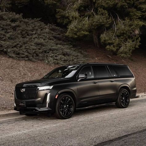 2023 Escalade Esv, Broken Vow By Sophie Lark, Black Escalade, Escalade Car, 240z Datsun, Blacked Out Cars, Sophie Lark, Luxury Transportation, Mom Car