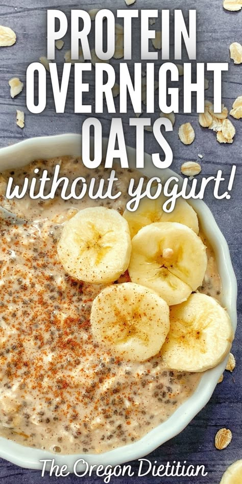 Clean Eating Overnight Oats, Overnight Oats Dairy Free, Overnight Oats Protein Powder, Overnight Oats Almond Milk, Overnight Oats Without Yogurt, Protein Overnight Oats Recipe, Gluten Free Overnight Oats, Dairy Free Overnight Oats, Oats Protein