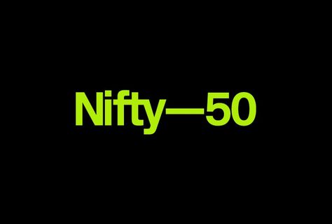 Nifty—50 – Visual Journal Nifty 50, Mobile Landing Page, 19 November, Visual Journal, Minimal Web Design, Graphic Design Projects, Text Image, Visual Communication, The Project