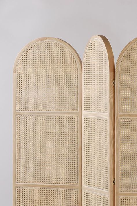 Cane Partition, Cane Screen, Living Room Design Styles, Thomas Pheasant, Folding Screen Room Divider, Rattan Cane, Wooden Canes, Auckland Nz, Folding Screen