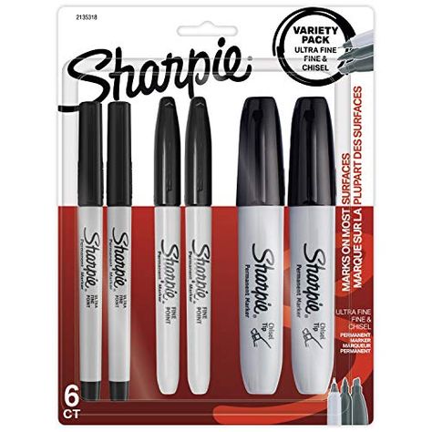 Sharpie Permanent Markers, Sharpie Markers, Sharpie Marker, Highlighters Markers, Black Sharpie, Black Oil, Ink Toner, Markers Set, Permanent Marker