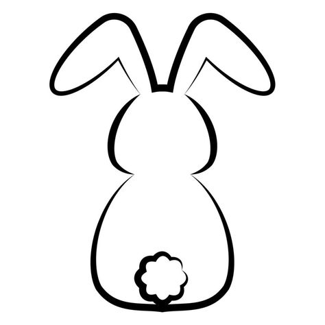 Rabbit Line Art, Rabbit Outline, Victoria Wood, All About Rabbits, Symbol Drawing, Rabbit Drawing, Rabbit Illustration, Rabbit Head, Bunny Drawing