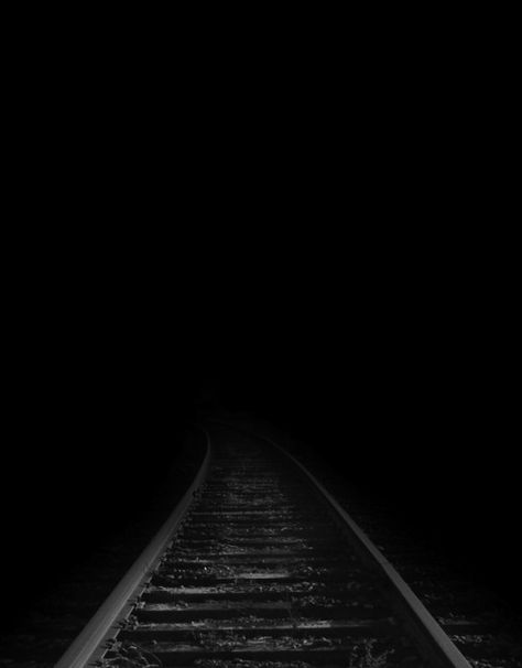 embracing uncertainty. Scary Night, Foto Tips, Tired Eyes, Trik Fotografi, Dark Places, Dark Photography, Train Tracks, Black On Black, Black N White