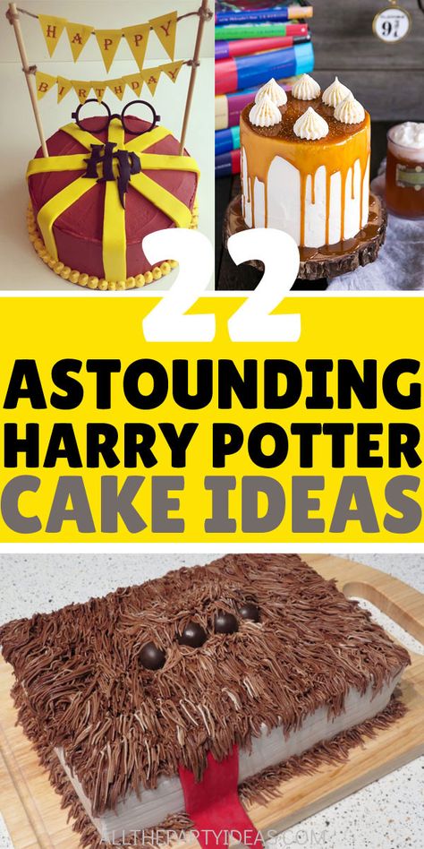 Simple Harry Potter Cupcake Ideas, Harry Potter Birthday Cake Easy Diy, Harry Potter Simple Cake, Harry Potter Cakes Birthday Griffindor, Harry Potter Birthday Party Ideas For Adults, Diy Harry Potter Cupcakes, Harry Potter Diy Cake, Easy Harry Potter Cakes, Gryffindor Cake Ideas