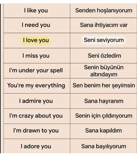 Turkish And English Quotes, Turkish Words With Meaning In English, Turkish Qouts English, Learn Turkish Language Grammar, Turkish Language Aesthetic, Learning Turkish Aesthetic, Turkish Words Aesthetic, Turkish Tattoo Words, Turkish Words With Meaning