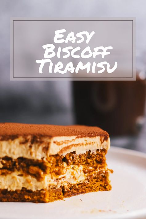 Biscoff biscuits and spread take the stage in this tiramisu, bringing a double hit of caramelised cinnamon goodness! Who knew the unassuming Biscoff could work so wonderfully in the Italian classic dessert? Dive into the recipe now! Biscoff Tiramisu, Tiramisu Recipes, Biscoff Biscuits, Tiramisu Recipe, Spread Recipes, Cinnamon Flavor, Classic Desserts, Cake Tins, Dessert Drinks