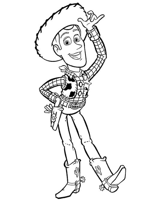 Woody Coloring Pages, Toy Story Coloring Pages, Dibujos Toy Story, Toy Story Woody, Story Drawing, Toy Story Characters, Free Coloring Sheets, Disney Colors, Woody Toy Story