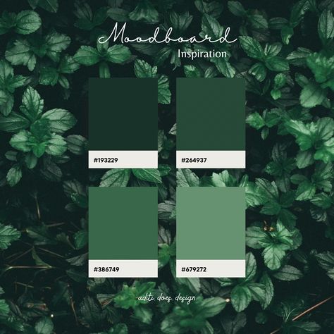 🪴Moodboard Inspiration 🪴 #moodboardaesthetic #colourboard #colourpalette #colourinspo #colouraesthetic #aditidoesdesign Green Pallet Color, Colour Palette Green, Green Pallet, Pallet Color, Palette Green, Moodboard Inspiration, Hex Color Palette, Color Schemes Colour Palettes, Green Bedroom