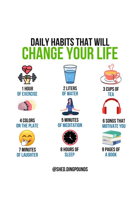 Daily Work Out, Lifestyle Changes Daily Routines, Naruto Designs, Self Esteem Activities, Hacks Every Girl Should Know, Life Changing Habits, Life Routines, Changing Habits, Better Person