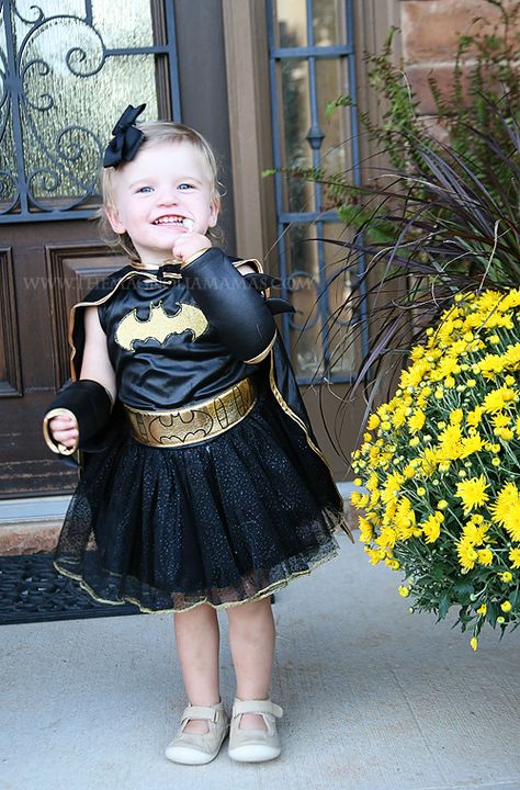 Super cute Batgirl costume for toddler girl. Halloween costume for toddlers Batgirl Costume Kids, Super Cute Halloween Costumes, Toddler Girl Halloween Costume, Cute Toddler Costumes, Girl Superhero Costumes, Toddler Costumes Girl, Anna Costume, Toddler Girl Halloween, Girl Halloween Costume