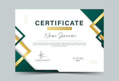 Green Certificate, Achievement Certificate, Student Images, Certificate Border, Digital Photography Lessons, Free Certificate Templates, Certificate Background, Free Certificates, Certificate Design Template