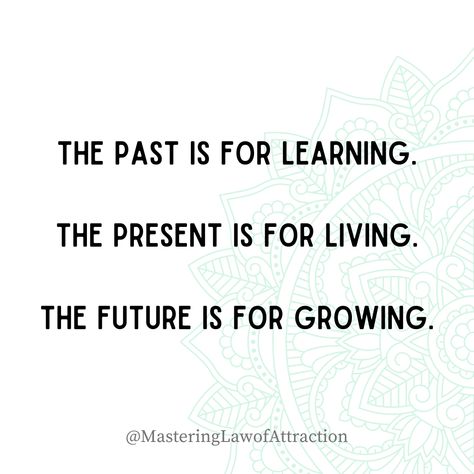 Learn from the past, live in the present, grow into the future. 🌱 Each moment offers its own gift—embrace it. What are you focusing on today? Looking Into The Future Quotes, Stressing About The Future, Be In The Present, Past Quotes, Future Quotes, Poetry Ideas, The Great I Am, Embrace It, Past Present Future