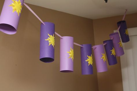 Tangled Birthday - Paper Lanterns Tangled Rapunzel Party Decor, Tangled Paper Lanterns Diy, Tangled Trunk Or Treat Ideas For Cars, Disney Theme Decor, Repunzle Birthday Decoration, Diy Tangled Lanterns, Tangled Birthday Decorations, Tangled Hallway Decorations, Tangled Homecoming Theme