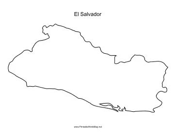 El Salvador Map, World Map Continents, Printable Outline, Outline Tattoo, Constellation Map, Map Outline, County Map, Country Maps, Travel Planning