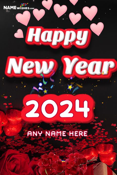 Happy New Year 2024 Wish Rose Petals Background. Beautifully rose petals have circled around this new year wish. happy new year 2024 wishes with name for lover. New year wishes for whatsapp status video wish. Rose Petals Background, Islamic New Year Wishes, Wish Happy New Year, New Year Wishes Video, New Year's Eve Wishes, Petals Background, Best New Year Wishes, New Year Wish, 2024 Wishes