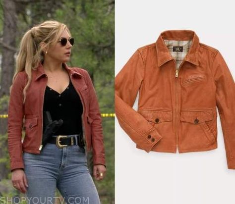 Big Sky: Season 3 Episode 5 Jenny's Orange Jacket Check more at https://www.shopyourtv.com/big-sky-season-3-episode-5-jennys-orange-jacket/ Jenny Hoyt Big Sky Outfits, Big Sky Outfits, Big Sky Tv Show, Sky Tv, Tv Show Outfits, Orange Jacket, Tv Show Fashion, Big Sky, Episode 5