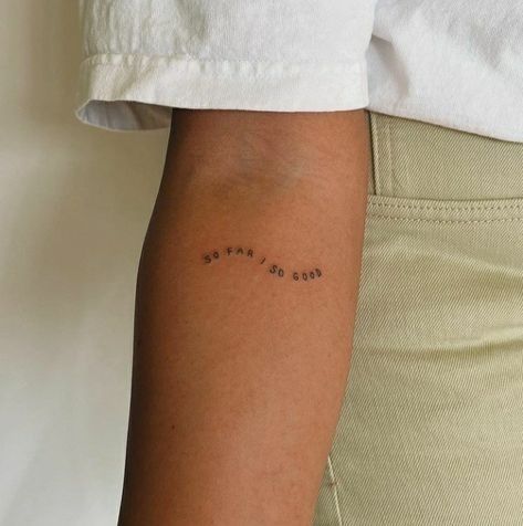 Fine Line Tattoo Angel Number, Dainty Arm Tattoos, We’ll Be Alright Harry Styles Handwriting Tattoo, Tattoos Baddie, Tattoo Phrases, Tattoos Dainty, Tattoo Dainty, Placement Tattoo, Baddie Tattoos