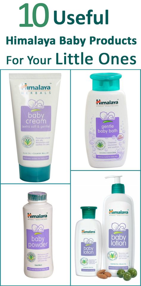 Top 10 Useful Himalaya Baby Products For Your Little Ones Himalaya Baby Products, Himalaya Products, Gentle Baby, Baby Soap, Mom Junction, Baby Lotion, Baby Shampoo, Baby List, Jelly Bean