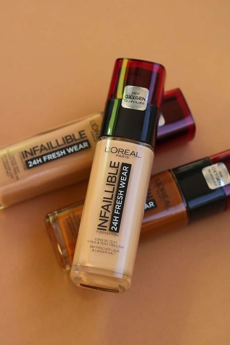 Infaillible Loreal Foundation, L’oréal Makeup, Loreal Foundation Shades, Loreal Paris Foundation, Loreal Infallible Foundation, Loreal Foundation, Infallible Foundation, Loreal Paris Makeup, Foundation Swatches