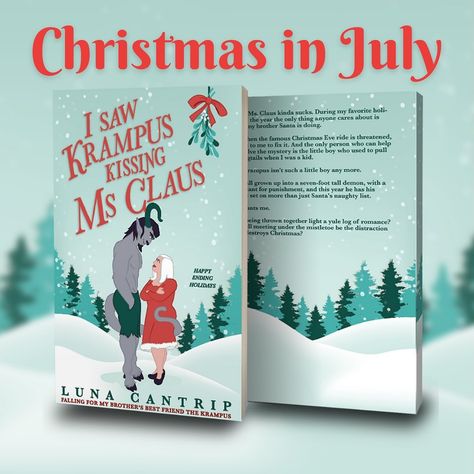 When we all are wishing it was a little bit cooler outside it’s time for Christmas in July! Pick up this spicy little Christmas monster novella, it’s in KU, ebook, and now paperback! #thirstythursday #monsterromance #spicyromance Christmas Romance Books, Christmas Romance, Thirsty Thursday, Christmas In July, Book Nerd, Boys Who, Romance Books, And Now, Good Books