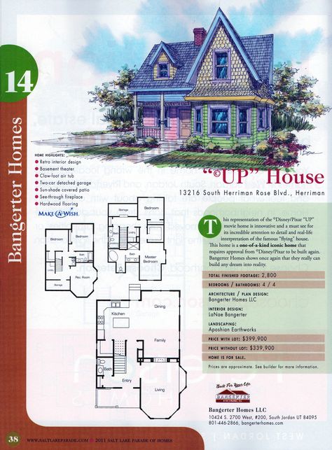 Fun House Floor Plans, Clue Movie House Floor Plans, Blue Print House Floor Plans, Movie House Floor Plans, Bluey Cartoon House Floor Plan, House From Up, Blueprints House Floor Plans, Blue Prints House, Up House Pixar