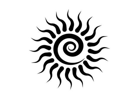 Sun Tattoo Meaning, Sun Wheel, Tattoo Sonne, Scandinavian Tattoo, Goddess Symbol, Sun Tattoo Designs, African Tattoo, Goddess Symbols, Shape Vector