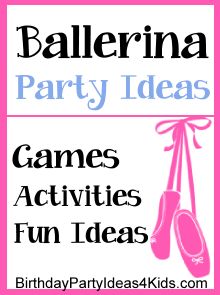 Tutu Party Activities, Dance Theme Party Ideas, Ballerina Games For Kids, Ballet Games For Kids, Pin The Tutu On The Ballerina, Ballet Party Activities, Ballerina Themed Birthday Party Ideas, Ballet Crafts For Preschoolers, Ballet Birthday Party Activities