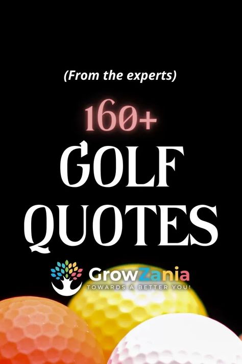 160+ Best Golf Quotes To Get You Inspired (from experts) - GrowZania Golf Quotes Inspirational, Golf Inspiration Quotes, Winner Quotes, Golf Quotes Funny, Golf Inspiration, Phil Mickelson, Golf Green, Golf Quotes, Jack Nicklaus