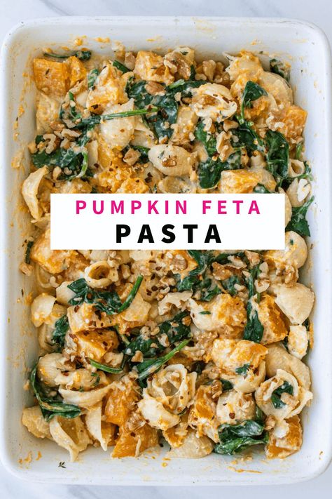 Fall Vegetarian Pasta Recipes, Pumpkin Recipes Dinner Vegetarian, Vegetarian Recipes Dinner Pasta, Fall Inspired Dinner Recipes, Easy Fall Pasta Recipes, Healthy Fall Pasta Recipes, Quick Pumpkin Recipes, Pumpkin Dinner Ideas, Pasta For Thanksgiving Dinner