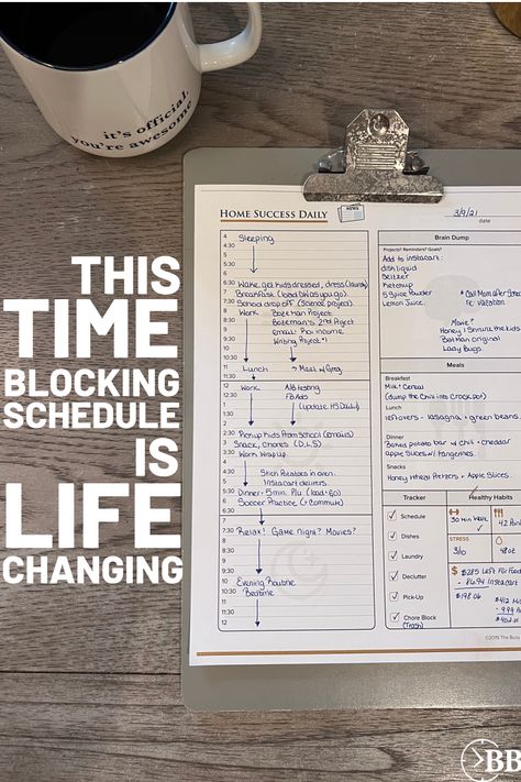 Time Blocking Planner Free Printable, Calendar Category Ideas, Daily Planner Time Blocking, Time Block Planner Free Printable, Time Blocking Template Free Printable, Time Blocking Schedule Template, Timeblock Planner, How To Manage Time, Time Blocking Printable Free