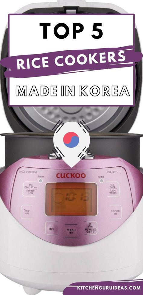 Koreans are experts when it comes to cooking rice. That's why Cuckoo is one best rice cooker brands not only in Korea but in the whole world. Check out these Cuckoo rice cooker products in this rice cooker reviews buying guide. Cuckoo Rice Cooker Recipes, Korean Rice Cooker, Cuckoo Rice Cooker, Coffee Maker Cleaning, Best Rice Cooker, Best Rice, Recipe Hacks, Cookware Storage, Cooking Rice