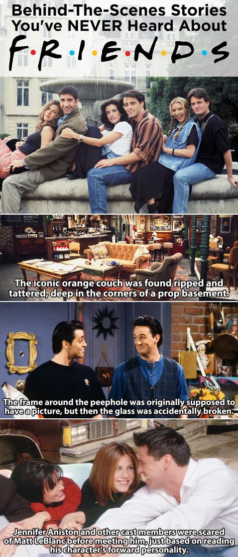 Here are the behind-the-scenes stories you've never heard about "Friends" Friends Facts, Friends Movie, Friends Tv Quotes, Friends Quote, Friends Fan, Friends Merchandise, Friends Scenes, Smelly Cat, Friends Episodes