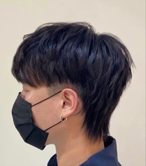 Anime Haircut, Mens Haircuts Short Hair, Men Haircut Curly Hair, Short Hair Tomboy, Asian Haircut, Mullet Haircut, Mens Hairstyles Thick Hair, Men Hair Color, Asian Short Hair