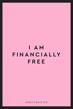 20 Positive Money Affirmations to Attract Financial Peace - I Am Financially Free, Peace Affirmations, Positive Money Affirmations, Free Vision Board, Quotes Dream, Vision Board Images, Financially Free, Inspirational And Motivational Quotes, I Am Affirmations