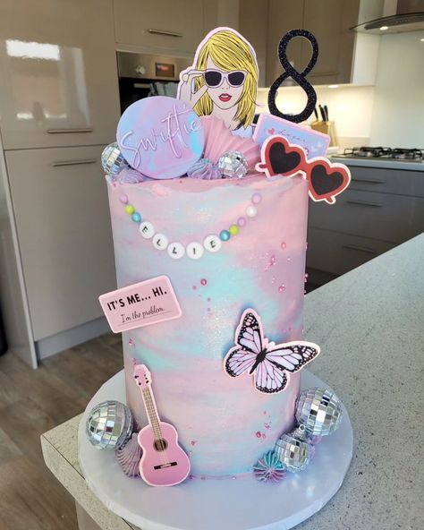 Heather Bakes Cakes | In my birthday era 🎂🎂 #taylorswift #taylorswiftcake #cakesofinstagram #cakedesign #cakebusiness #ayrshire #eastayrshire #kilmarnock | Instagram Birthday Era Cake, In My Birthday Era Cake, Taylor Swift Sheet Cake, In My Birthday Era, Taylor Swift Lover Cake, Taylor Swift Cakes Birthday, Taylor Swift Birthday Cake Ideas, Eras Tour Cake, Taylor Swift Cake Ideas