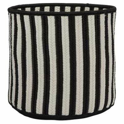 Decorative Storage Baskets | Hayneedle Basket Braid, Contemporary Baskets, Round Basket, Functional Decor, Fabric Baskets, Mens Gift Sets, Vertical Stripes, Organizing Your Home, Basket Decoration