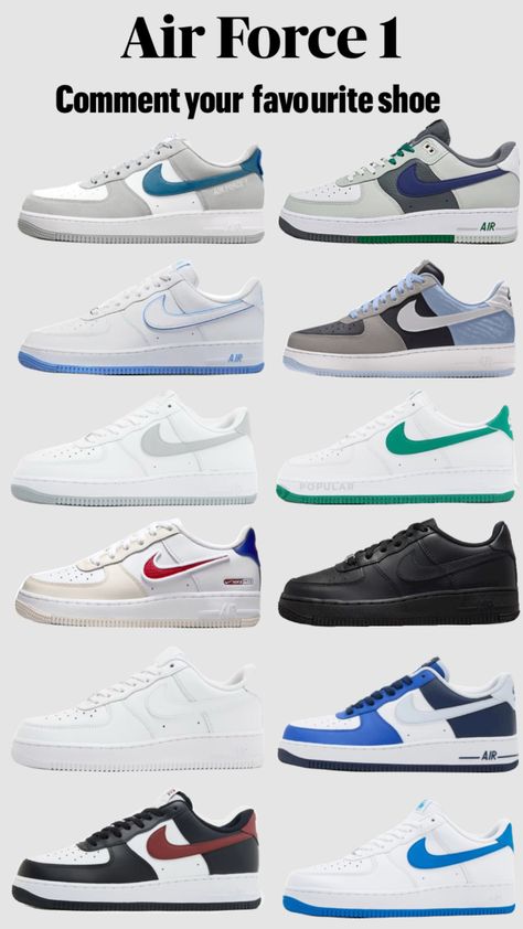 Air force 1 #airforce1s #airforce #nike #shoeinspo Nike Airforce 1, Shoe Inspo, Air Force 1, Nike Air Force, Air Force, Force, Nike